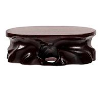 FOYTOKI Présentoir en Bois Marron Café pour Théière ou Pot de Fleurs, Pièce