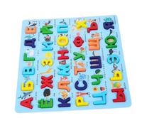 FOYTOKI Puzzle Éducatif Alphabet Russe Bois pour Tout-Petits Apprentissage Montessori Interactif Jeu Pré-Scolaire pour Garçons et Filles Développement Motricité Fine Cadeau Éducatif