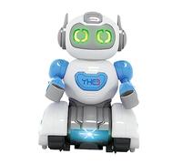 FOYTOKI Robot Électrique Dansant pour Garçon et Filles Jouet Éducatif Lumières Matériau Couleur Vive Fonctionnalité Amusante Jeu Intéractif Fêtes 1 Pièce