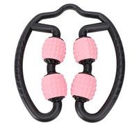FOYTOKI Rouleau de Massage Relaxant Musculaire pour Yoga et Fitness Bâton de Massage Multi-usage en Matériau Doux Couleur Rose Sakura pour Soulager Douleurs Musculaires et Articulaires