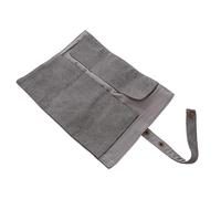 FOYTOKI Rouleau de Rangement pour Montres en Toile, Pliable, 5 Pièces | Fermeture par Lien et Bouton, Format Compact pour Voyage et Valise, Organise Cinq Montres