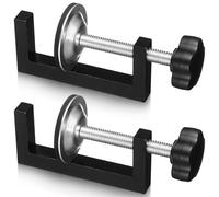 FOYTOKI Serrage-Joints pour Menuiserie 2 Pièces en Métal, Clips Compacts pour Serrage de Meubles, pour Travail du Bois en Extérieur et Montage d'Armoires