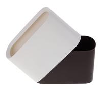 FOYTOKI Support de Rangement pour Pelle à Litière Chat, Plastique Blanc | Rangement Dédié, Collecte les Résidus au Fond, Gain de Place, pour Comptoir et Vitrine de Magasin Couleur Aléatoire