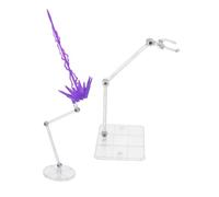 FOYTOKI Support Figurine Action avec Effet Socle Stable et Décoratif pour Modèles et Figurines Base Présentoir avec Support Ajustable Accessoires pour Collection Anime