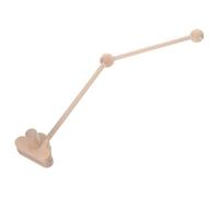FOYTOKI Support Solide en Bois Beige pour Mobile de Berceau Fixation Moustiquaire, Accessoire Pratique pour Chambre de -né ou Bébé