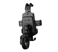 FOYTOKI Support Téléphone Alliage Aluminium Antichoc et Étanche Rotation et Pratique pour et Trottinette Compatible Guidon Standard