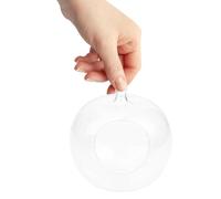 FOYTOKI Terrarium, Vase en Verre Forme de Pomme 4.72X3.94X3.94In, Bouteille hydroponique décorative, Cadeau Pratique pour Amis et collègues