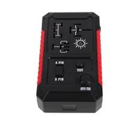 FOYTOKI Testeur de Relais de Voiture Portable en Plastique et Alliage pour Diagnostic Intelligent Batterie et Alternateur Lors de L'entretien Automobile
