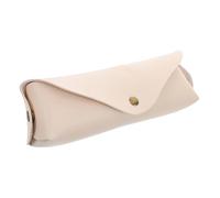 FOYTOKI Trousse De Rangement Compacte pour Pinceaux De Maquillage Organisateur Portable De pour Voyage Et Usage Élégant Beige pour Artistes Et Étudiants