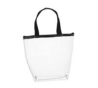 FOYTOKI Trousse de Toilette en PVC Transparent Trousse de Maquillage Portable 1 Pièce Paquet à Étanche Pochette à Cosmétiques pour Voyager Rangement Pratique