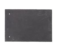 FOYTOKI Tuiles de Toit pour Ferme en Ardoise Noire, imperméables, Forme rectangulaire Classique, pour réparation de toits et décoration extérieure