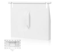 FOYTOKI Volet de Porte de Skimmer de Piscine en Plastique Blanc - Compatible avec Hayward 8926 - Remplacement Rapide pour Piscine Hors Sol - Empêche Le Reflux des déchets