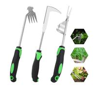 Foyucool Arrache Mauvaise Herbe Lot de 3, Caoutchouc Vert
