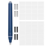 Foyucool Gomme Electrique (avec 220 Recharges de Gomme), 2 Tailles de Gomme (2.3mm 5mm), Fonctionne sur Piles, Gomme à Crayon Automatique Portable, Pour Peindre, Apprendre, Esquisser, Bureau, Bleu