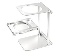 Foyucool Support Ultra-Portable et Pliable pour Machine à Café, Support Mains Libres en Aluminium Léger, Accessoire de Voyage Essentiel pour Maison, Bureau & Camping