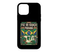 Foz do Iguaçu Paraná Drapeau du Brésil Voyage Graphique Coque pour iPhone 12 Mini
