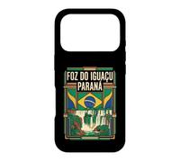 Foz do Iguaçu Paraná Drapeau du Brésil Voyage Graphique Coque pour iPhone 17 Pro
