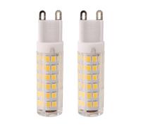 Fozriybefy 2-Pack, Ampoule G9 À LED - 7W / 550Lm, Équivalent D'Ampoules Halogènes De 60 Watt, Blanc Chaud 3000K, Angle De Faisceau De 360 Degrés