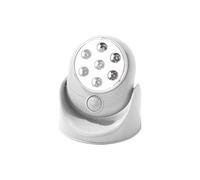 Fozriybefy 7 LED sans, Rotation à 360 Degrés, Capteur Activé par Le Mouvement, Lampe Infrarouge Automatique, Applique Murale
