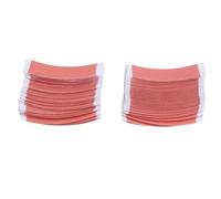 Fozriybefy 72 PièCes/Lot Duo Dentelle Perruque Face Double Bande Refendage Ligne Cheveux Bandes D'Extension AdhéSives pour Toupets/Dentelle Perruque Film C