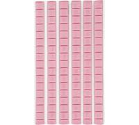 Fozriybefy 96 PCS Affiche AdhéSive Putty Collant Non-Toxique Mastic RéUtilisable et Amovible Mur Safe Putty (Rose)