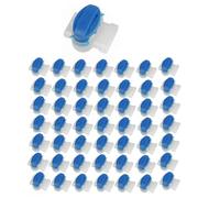 Fozriybefy Borne de Connecteur de Gel Étanche 3 Broches Connecteurs Électriques 314 Fils Bleu 50 Pièces