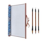 Fozriybefy Ensemble de Calligraphie Chinoise Sans Encre, Écriture à L'Eau Réutilisable, Rouleau de Tissu Magique, Stylos D'Écriture de Calligraphie Chinoise Traditionnelle