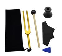 Fozriybefy Ensemble de Diapasons de 396 Hz UT Kit de Diapasons pour la Guérison des Chakras, la Thérapie Sonore, Maintenir le Corps, L' et L'Âme en Parfaite Harmonie