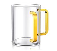 Fozriybefy Gobelet de Lavage des Mains Vasser Coupe de Lavage pour Netilat Yadayim Rituel Juif Moderne et Élégante