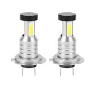 Fozriybefy Kit D'Ampoule de Phare 2X H7 LED Feux de Croisement 100W 30000LM Super 6000K Blanc