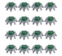 Fozriybefy Lot de 16 crampons pour chaussures de golf, faciles à changer, doux, crampons à rotation rapide