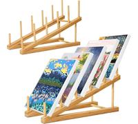 Fozriybefy Support de Séchage D'Art, Support de Rangement D'Art, Support de Rangement de Présentoir de Peinture à 5 Couches pour Tableaux en Toile, pour Peindre sur Toile