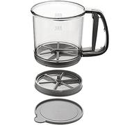 Fozriybefy Tamis à Farine pour la Cuisson, Tamis à Mailles Extra Fines à Double Couche, Tamis à Sucre Portatif pour la Cuisine