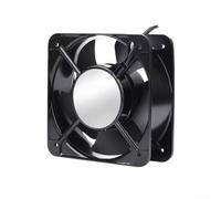 FP-108EX S1-S Ventilateur à débit axial 150 x 150 x 50 mm AC pour armoire industrielle, rack et châssis - 2500 tr/min, 45,87 m3/h, alliage d'aluminium, faible bruit, 0,45 A (110 V)
