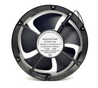 FP-22060EX-S1-B22060 22CM 22060 AC220V 65W 2-Wire Metal Frame Axial Flow Cabinet Cooling Fan