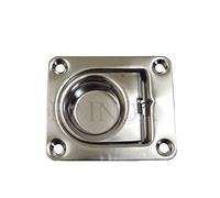 FP INOX Anneau Cuvette (Lève Plancher) avec Ressort 55 x 65mm INOX