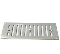 FP INOX Grille Moustiquaire INOX Lamelle Réglable 228 x 76 mm Aération Ventilation air