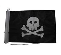 FP INOX Pavillon Pirate (Drapeau) 32x20cm