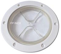 FP INOX Trappe Ronde Transparente Ø 147mm Plastique avec Joint Bateau Camping Car
