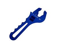 Fpbiagoq 3AN-16AN Clé de montage réglable, clé à outils légère en aluminium noir pour adaptateur de raccord de tuyau,