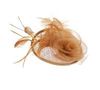 [Fpbiagoq] Accessoires de fête en lin raffinés multifonctionnels pour dames dames fête de briday et photos coiffe de mode britannique