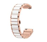 [Fpbiagoq] Accessoires de rechange Bracelet de montre en métal à libération rapide Bracelet Rossini réglable résistant à la transpiration Bracelet de montre intelligente réglable, Doré