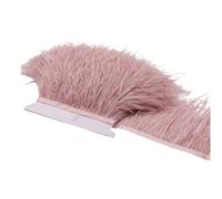 Fpbiagoq Autruches de couleurs assorties avec bordure Indumentum pour coiffes de mariage et costumes de scène, accessoires d'artisanat