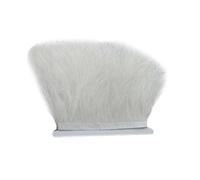 Fpbiagoq Autruches de couleurs assorties avec bordure Indumentum pour coiffes de mariage et costumes de scène, accessoires d'artisanat