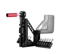 Fpbiagoq Clé à cliquet magnétique 12 en 1 pour la réparation de vélo avec embout en acier et support de roulement compact réversible