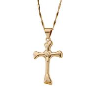 [Fpbiagoq] Collier avec pendentif résistant au ternissement pour homme et femme, k, Comme décrit dans la description, Sans pierre précieuse