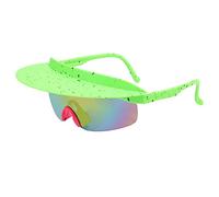 [Fpbiagoq] Lentille de protection pour adultes, visière de sport, lunettes Steampunk, lunettes de sport, lunettes de cyclisme, colorées, sports de plein air, conduite