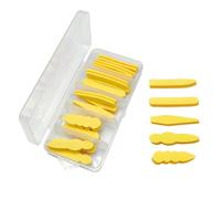 Fpbiagoq Lot de 15 parachutes terrestres pour mouche à sec après mousses flottantes