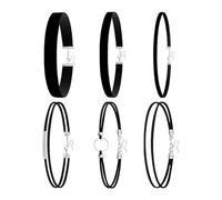 [Fpbiagoq] Lot de 2 colliers ras-du-cou en tissu doux au design de couches accessoires hypoallergéniques, フリーサイズ, Comme décrit dans la description, Sans pierre précieuse