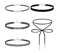 [Fpbiagoq] Lot de 2 colliers ras-du-cou en tissu doux au design de couches accessoires hypoallergéniques, フリーサイズ, Comme décrit dans la description, Sans pierre précieuse